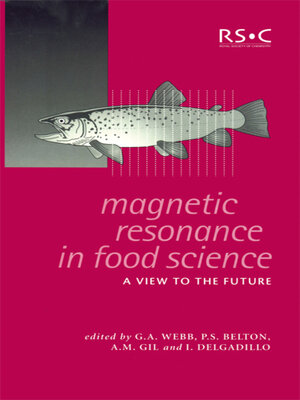 cover image of Magnetic Resonance in Food Science